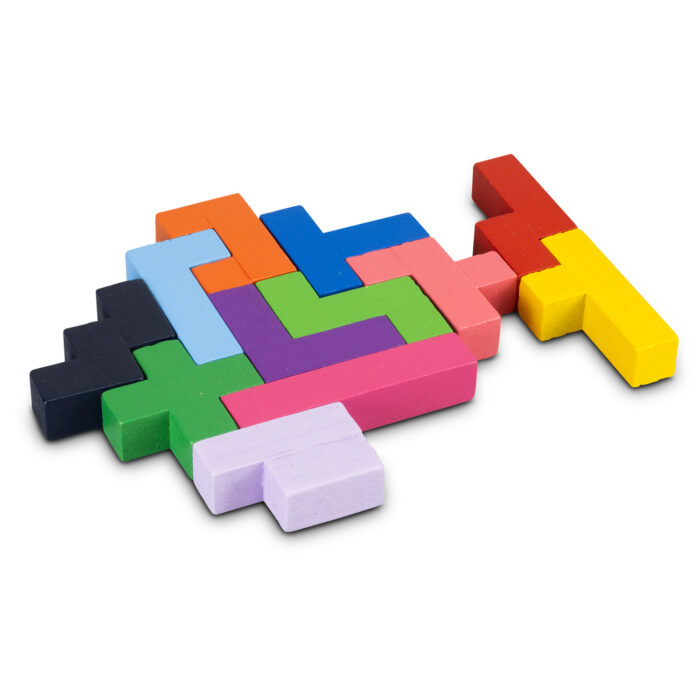 Pentomino Wooden Puzzle - Image 4